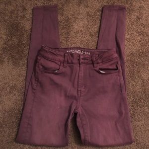American Eagle hi-rise jeggings